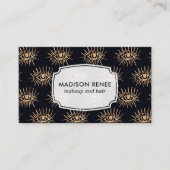 All See Everyingまつ毛トレンディーメイクアップアーティスト 名刺 (正面)