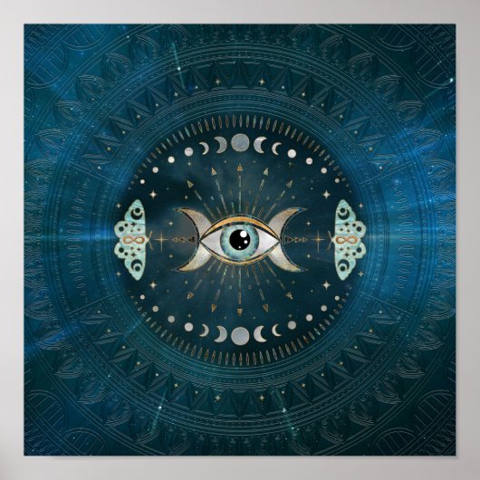 All See Eye and Moons ポスター (正面)