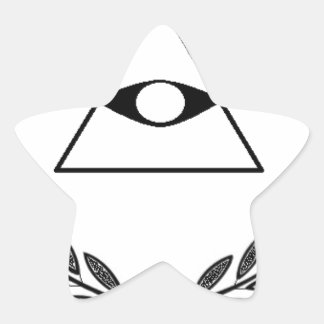 All See Eye crest symbolism F&AM 星シール