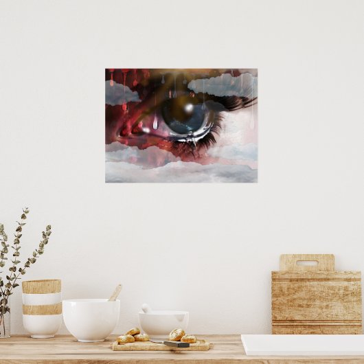 All See Eye Poster ポスター (キッチン)