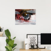 All See Eye Poster ポスター (ホームオフィス)