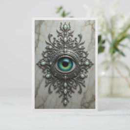 All Seeing Eye Brooch Card サンキューカード