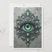 All Seeing Eye Brooch Card サンキューカード (正面)