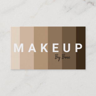 All Shades Foundationスキンメイクアップアーティスト 名刺