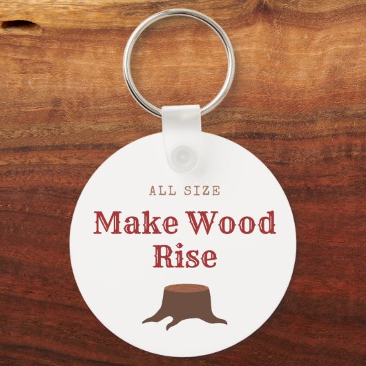 All size Make Wood Rise キーホルダー (裏面)