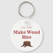 All size Make Wood Rise キーホルダー (裏面)
