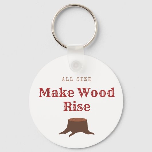 All size Make Wood Rise キーホルダー (裏面)
