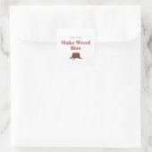 All size Make Wood Rise スクエアシール (バッグ)