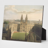 All Souls Collegeの外部ビュー、から取得 フォトプラーク (側面)