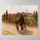All Souls' Day by Jules Bastien-Lepage ポスター (正面)