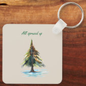 All spruced up キーホルダー (裏面)