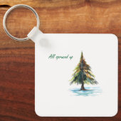 All spruced up キーホルダー (正面)