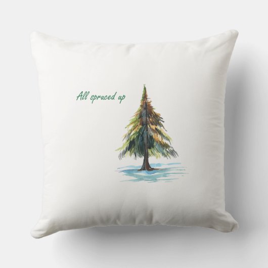 All spruced up クッション (裏面)