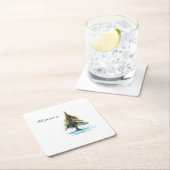 All spruced up スクエアペーパーコースター (インサイチュ)