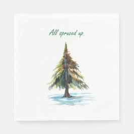 All spruced up スタンダードランチョンナプキン