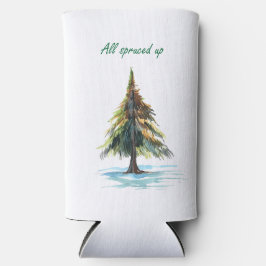 All spruced up スリム缶クーラー