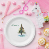 All spruced up ペーパープレート (パーティー)