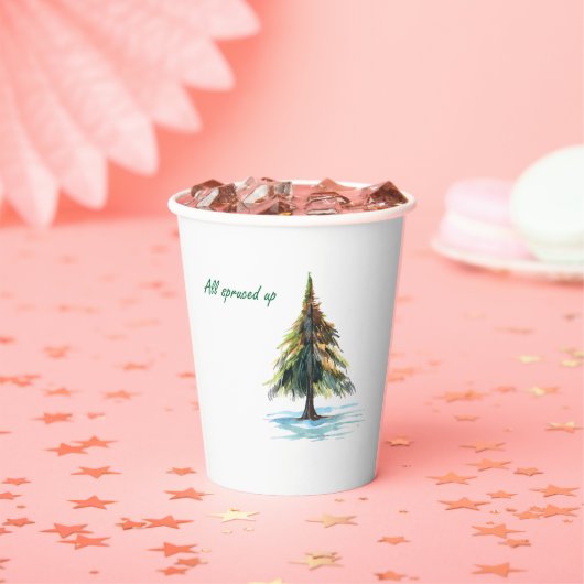 All spruced up 紙コップ (インサイチュ)
