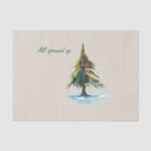 All spruced up 薄葉紙 (正面)