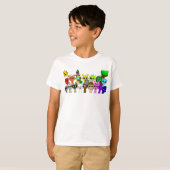 All Sprunki Fun Simon Oren Funbot Pinki Wenda  Tシャツ (正面フル)
