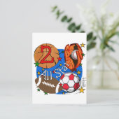 All Star 2nd誕生日Tシャツとギフト ポストカード (スタンド正面)