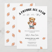 All-Star Baby Shower Invite | Future All-Star シーズンカード (正面/裏面)