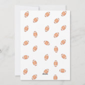 All-Star Baby Shower Invite | Future All-Star シーズンカード (裏面)