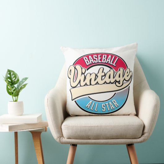 All Star Baseballロゴ クッション (椅子)