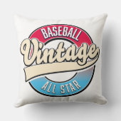 All Star Baseballロゴ クッション (裏面)