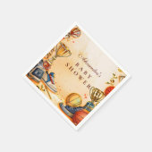 All Star Basketball Baby Shower スタンダードカクテルナプキン (角)