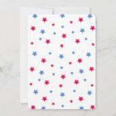 All Star Bearly Wait Football Baby Shower 招待状 (裏面)