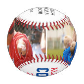 ALL STAR COACH Thank You 2 パーソナライズされた Photo 野球ボール (裏面)