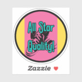 All Star Quality Sticker シール (シート)