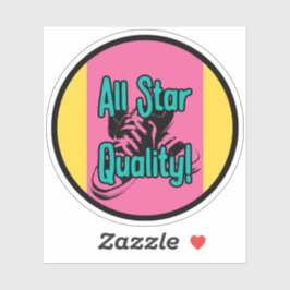 All Star Quality Sticker シール