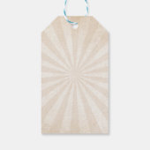 All Star Sports Baby Shower Thank You ギフトタグ (裏面)