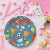 All-Star Sports Medley Party ペーパープレート (パーティー)