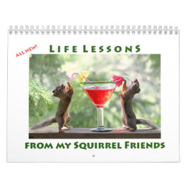 All Star Squirrel Calendar - New Life Lessons カレンダー