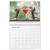 All Star Squirrel Calendar - New Life Lessons カレンダー (1月 2027)