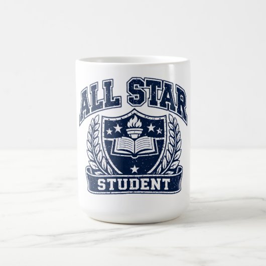 All Star Student – Multi-Talent Campus Pride コーヒーマグカップ (中央)