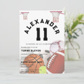 All Stars Kids Birthday Party 招待状 (スタンド正面)