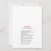 All Stars Sports Baby Shower – 編集可能な名前、5 x 7 招待状 (裏面)