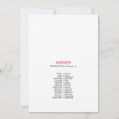 All Stars Sports Baby Shower – 編集可能な名前、5 x 7 招待状 (裏面)