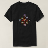 All Straw Hat Pirates Crew Logo  Tシャツ (デザイン正面)