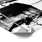 All Tained Up - Hampton Harbor --プリント ポスター (角)