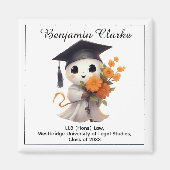 🎓 All text custom Chibi Graduate   マグネット (正面)