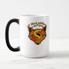 All That Glitters Is Not Gold – Wisdom Quote Desig モーフィングマグカップ