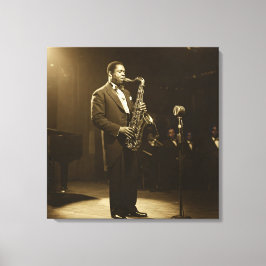  All That Jazz, by Natasha Us   キャンバスプリント