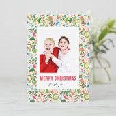 All the メリー Things Christmas Photo Card シーズンカード (スタンド正面)