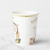 ALL THE ANIMALS TO CELEBRATE BABY SHOWER 紙コップ (右)