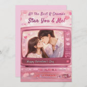 All the Best K-Dramas Star You & Me Valentine's シーズンカード (正面/裏面)